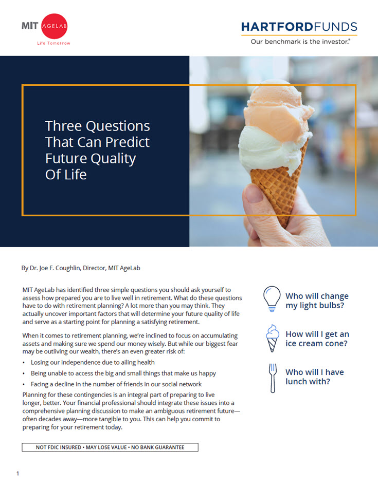 Three Questions That Can Predict Future Quality Of Life White Paper